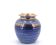 Blue and gold ceramic vase by Georges Pelletier