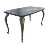 Bronze marble coffee table