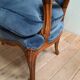 Paire de fauteuil bas de style Louis XV
