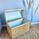 Grande malle en osier