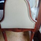 Mahogany bench from the end of the 19th century