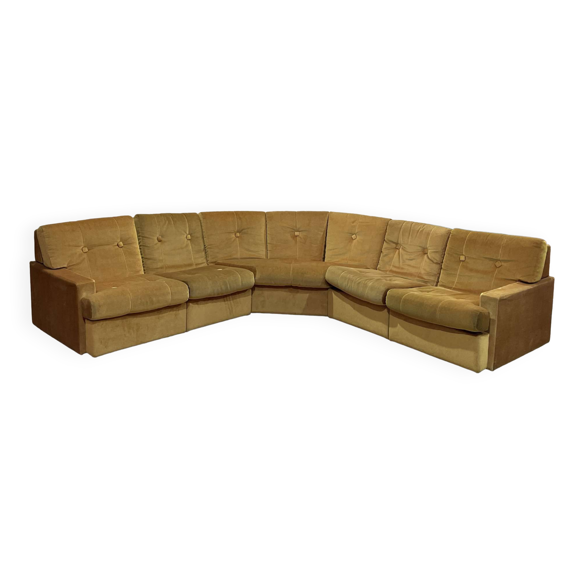 Steiner modular sofa from the 1970s in 5 blocks