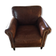 Old cuir club armchair