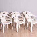 Set of six chairs, germany, 1960s