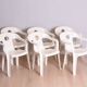 Set of six chairs, germany, 1960s