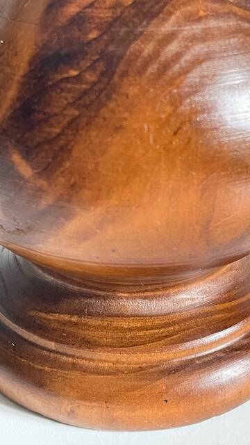 Solid wood vintage country style lamp