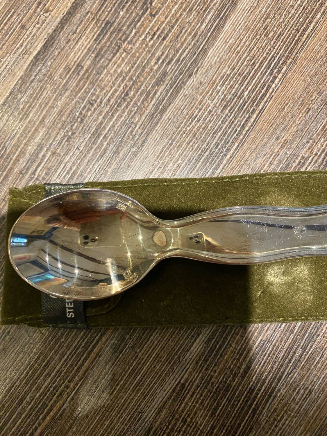 Christofle Baby Gift Set in Solid Sterling Silver 925 - Spoon and Fork