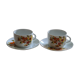 Vintage porcelain breakfast service