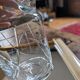 Cut glass carafe – 1960s