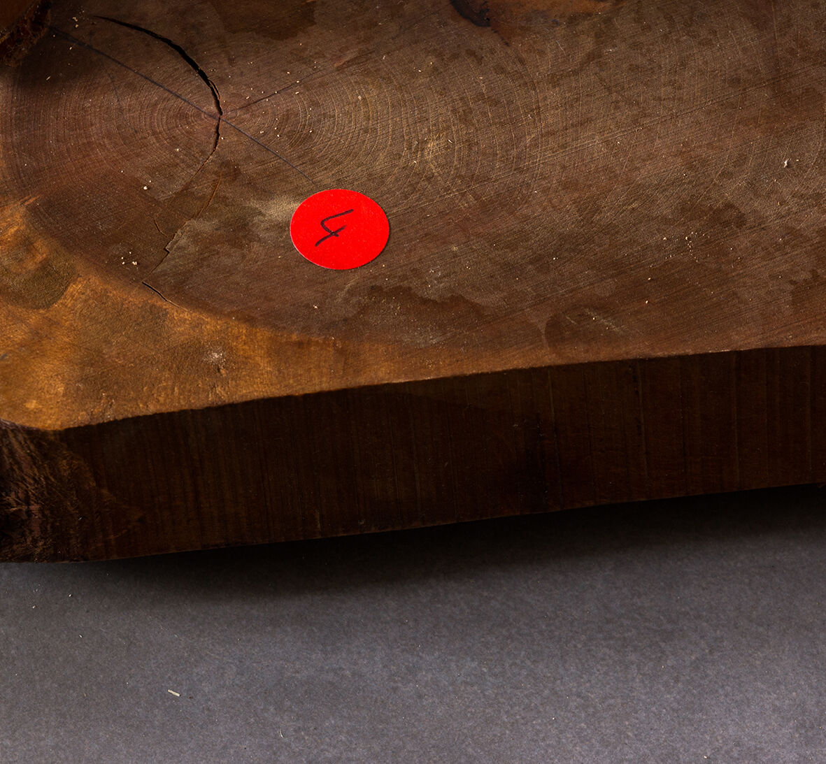 Tripod wooden stool