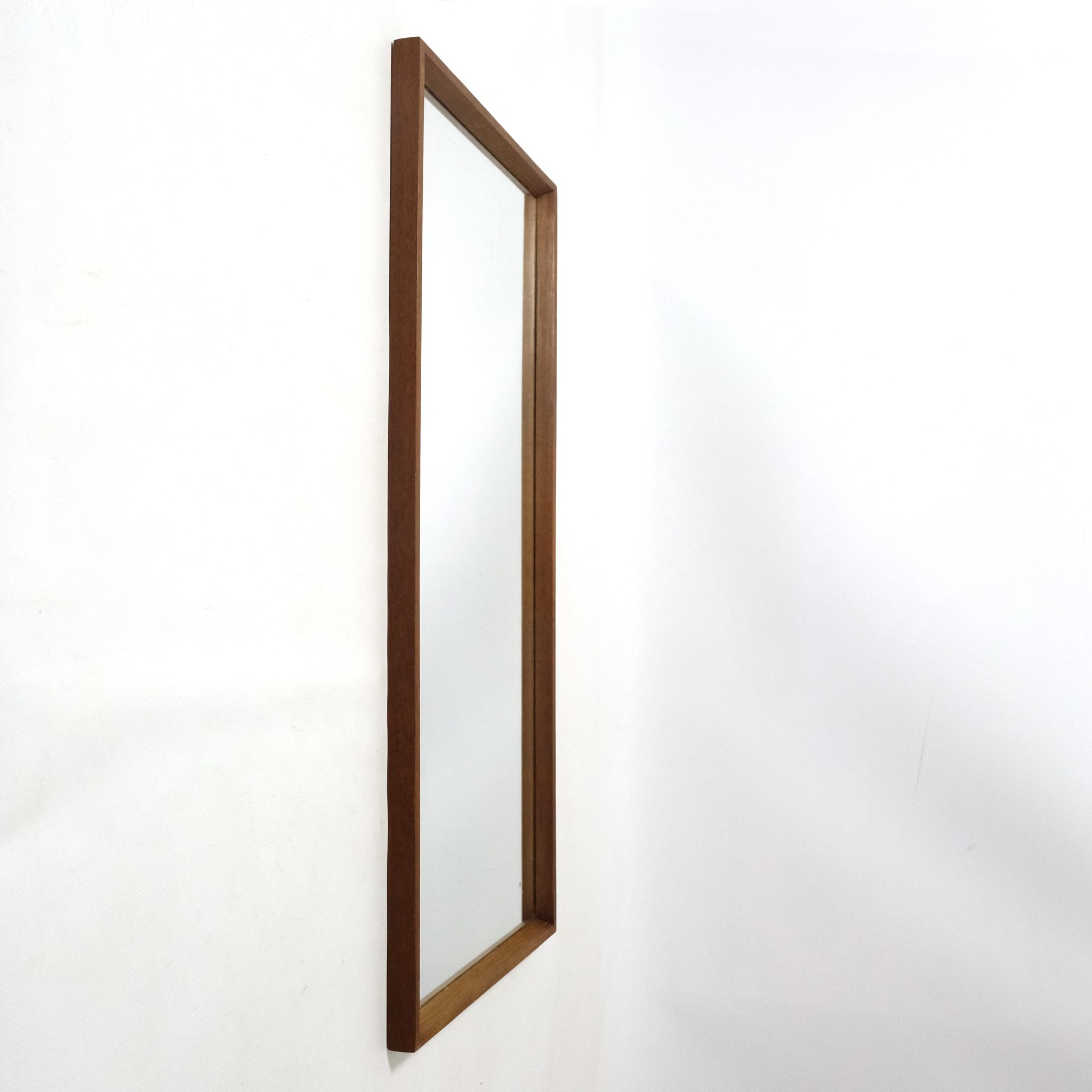 Scandinavian mirror, 1960s, 74x32cm
