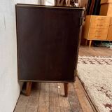 Vintage sideboard with compass feet