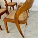 Set of 4 bentwood chairs Baumann design gondola cannage model 60s vintage