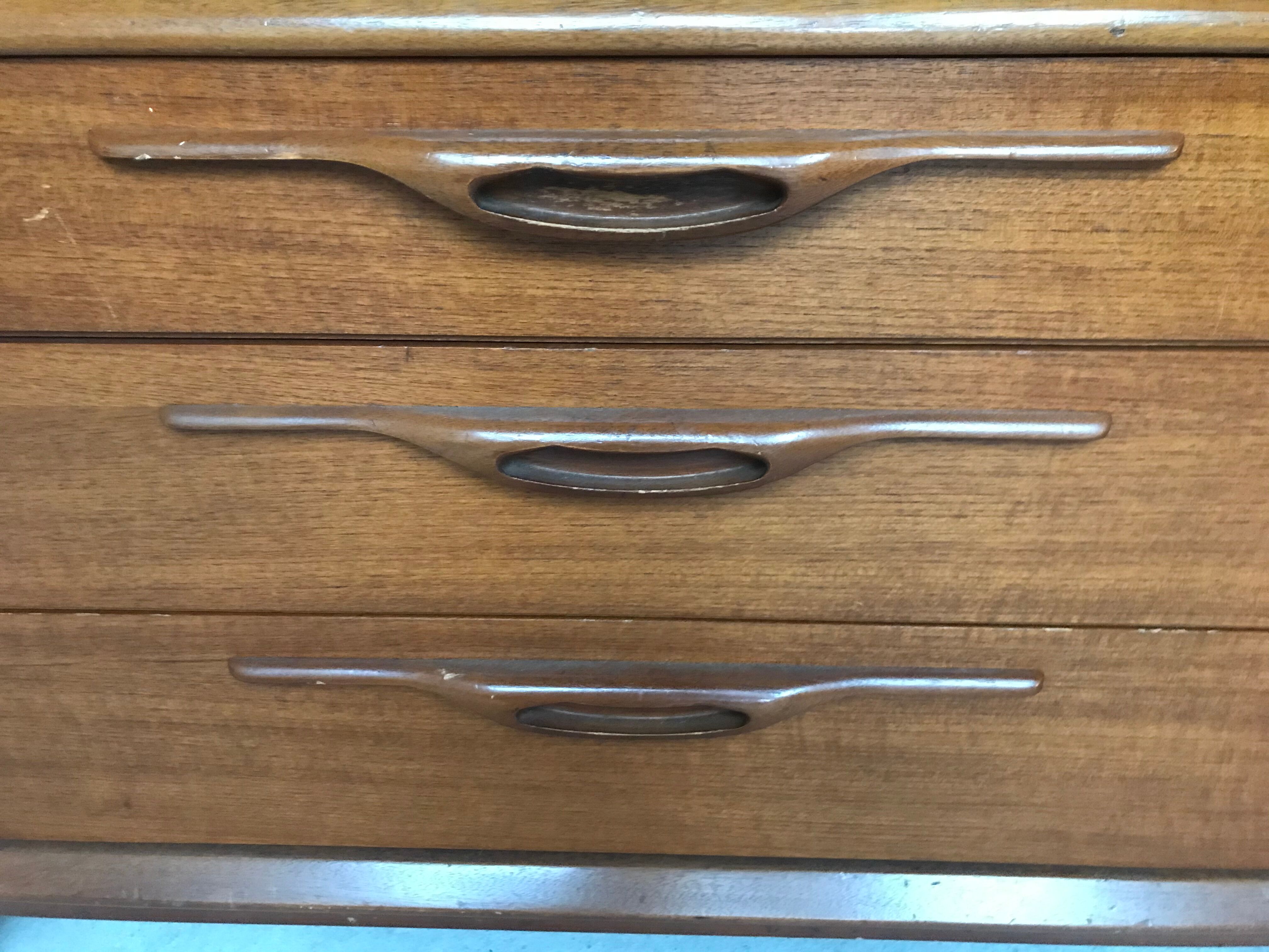 Scandinavian teak sideboard 60