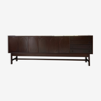 Walnut row Roche Bobois 240 cm