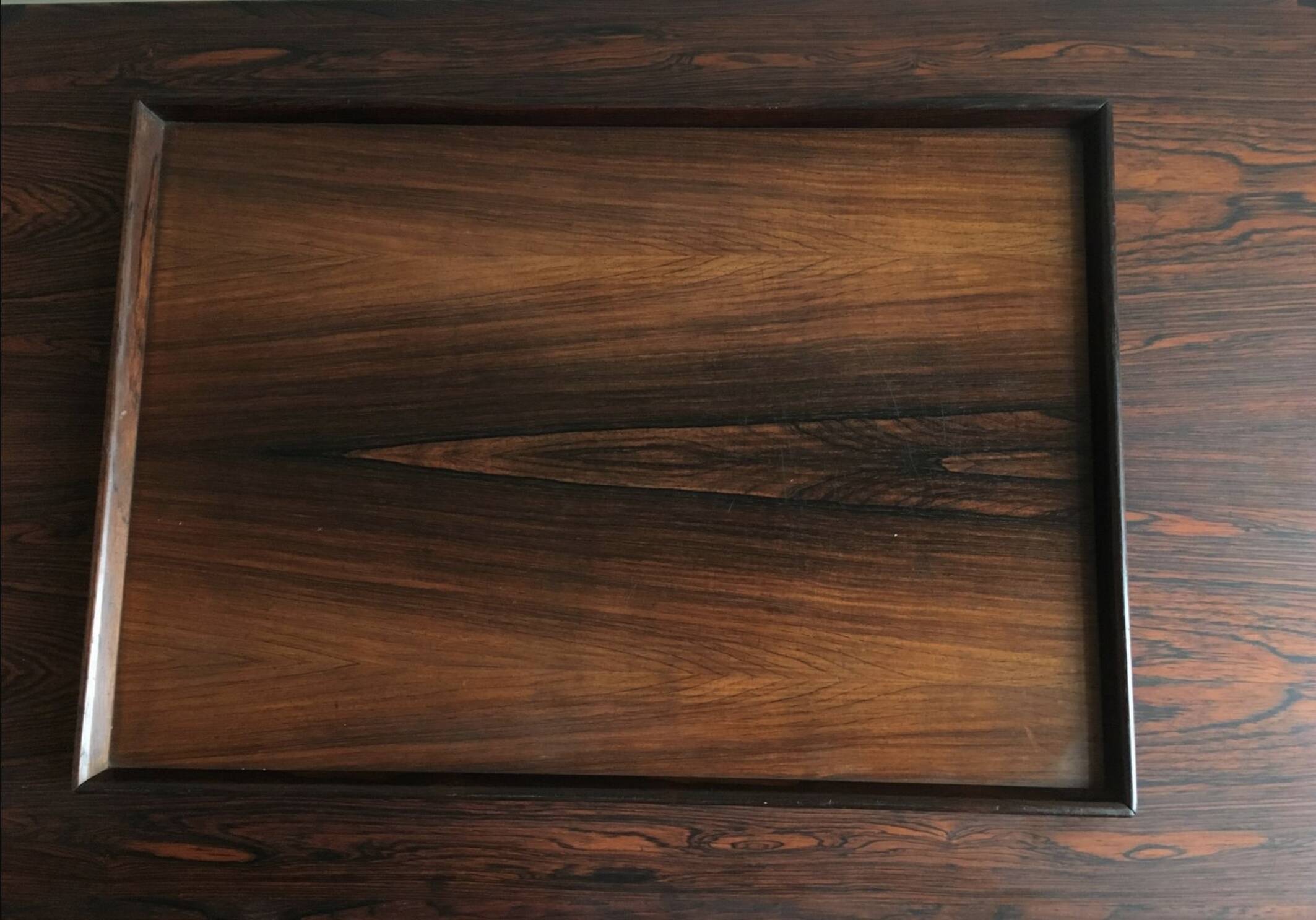 Mid-Century Danish Rosewood Trolley by Kurt Ostervig for Jason Møbler