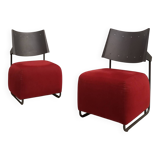 Pair of Oscar armchairs, design Harri Korhonen, Inno edition, 1990