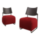 Pair of Oscar armchairs, design Harri Korhonen, Inno edition, 1990