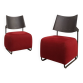 Paire de fauteuils Oscar, design Harri Korhonen, édition Inno, 1990