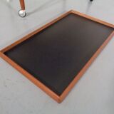 Teak Flip-Flop Expandable Cart with Removable Tray by Grete Jalk for Poul Jeppesens Møbelfabrik, Denmark, 1960s