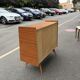 Vintage chest of drawers 1960s | scandinavian design | compass legs | 4 drawers