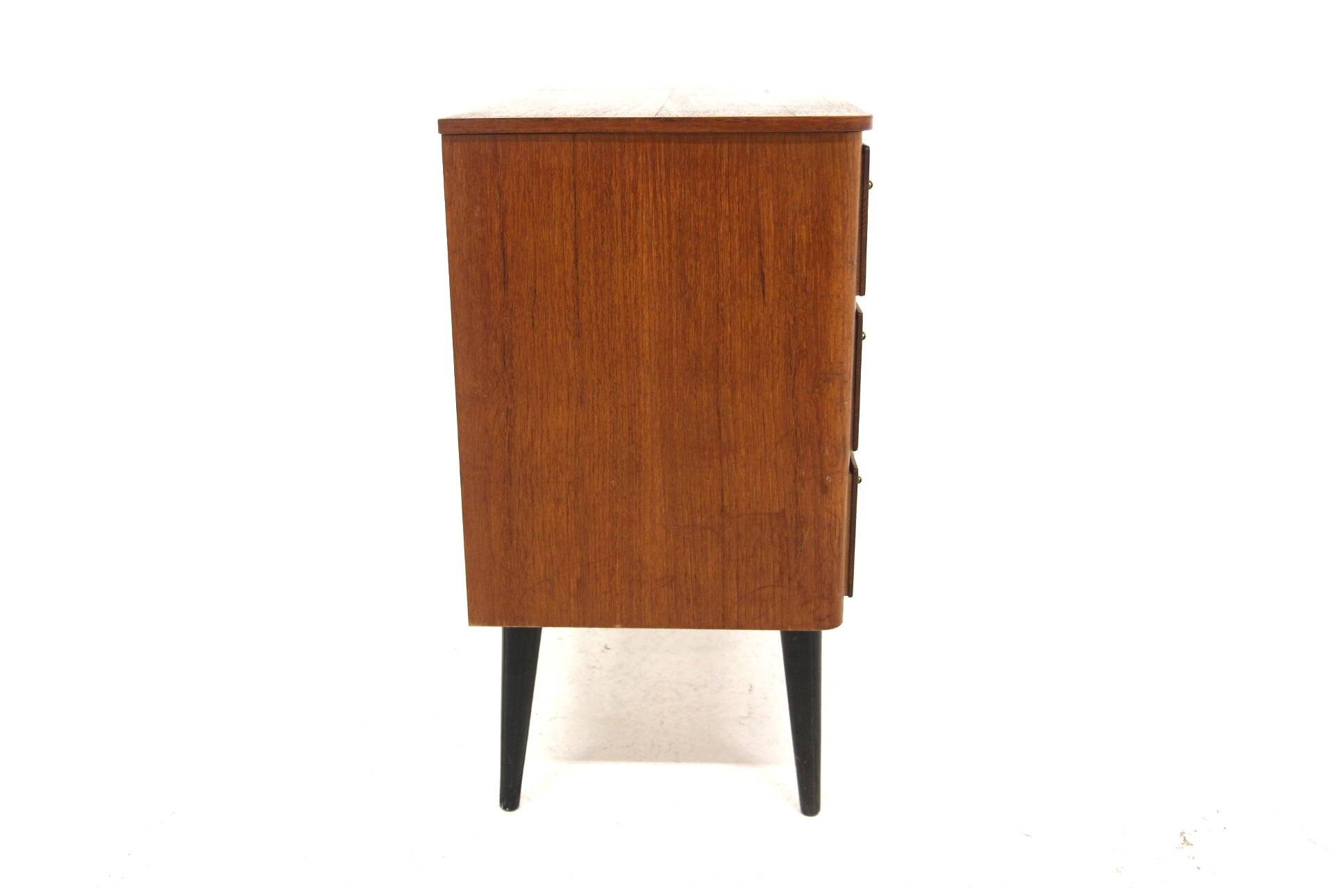 Scandinavian teak chest of drawers, Sweden, 1950