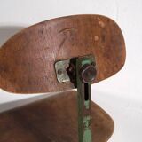 Set of two industrial chairs (c. 1950).