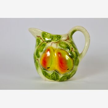Ceramic jug with relief fruit decoration Italica Ars