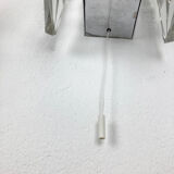 Glass wall lamps by Kinkeldey Germany 1960s