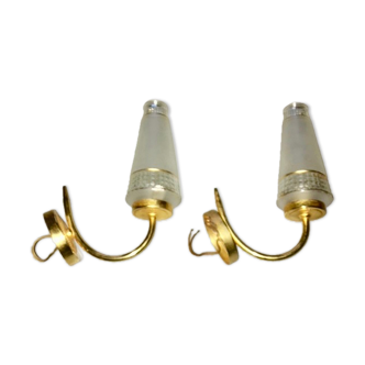 Pair of wall light 60's