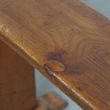 Antique French hall bench/dining bench