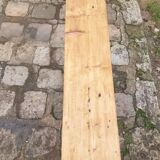 Wooden farm bench
