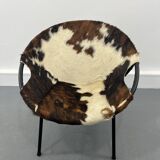 Mid-Century Swivel Balloon Armchair from Lusch & Co, 1960s