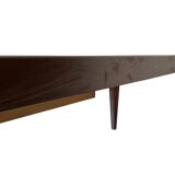 Vintage mid century daybed teak design with drawers