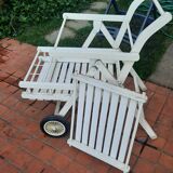 Vintage wood garden cart