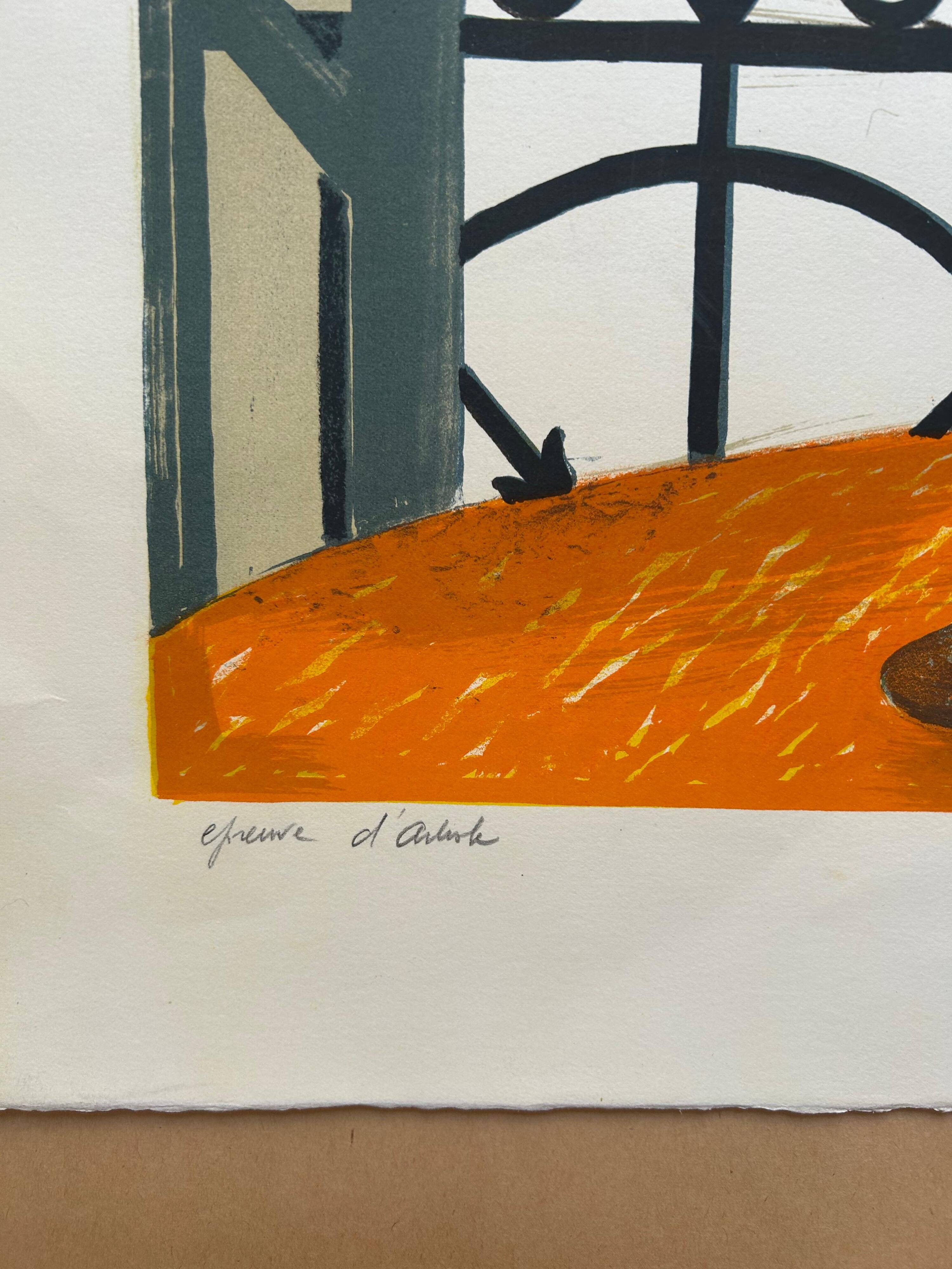 Jean-Pierre Alaux - Grand Soleil - Signed Artist's Proof - Lithograph