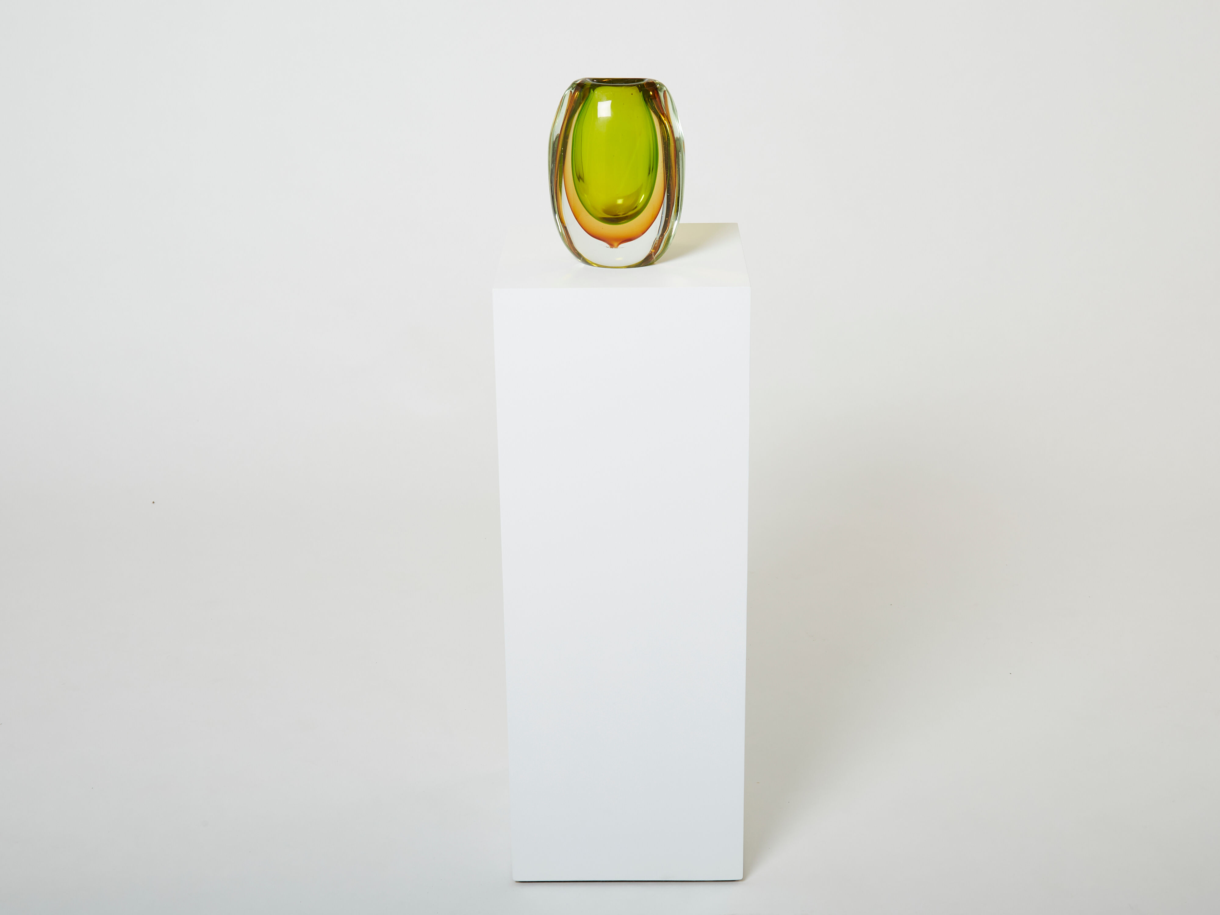 Sommerso vase by Flavio Poli for Seguso around 1960