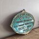 Plaque de concours agricole
