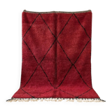 Traditional handmade carpet 250cm x 150cm Moroccan