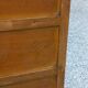 Oak craft cabinet with 5 drawers from the 1930s/1950s