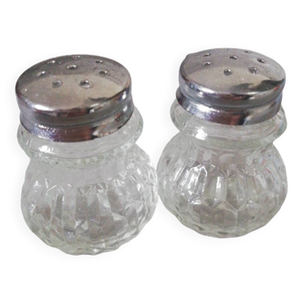Vintage salt and pepper shakers