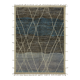 Hand-Knotted Turkish Contemporary 280 cm x 372 cm Blue Wool Carpet