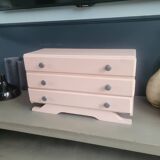 Small art deco wooden chest of drawers