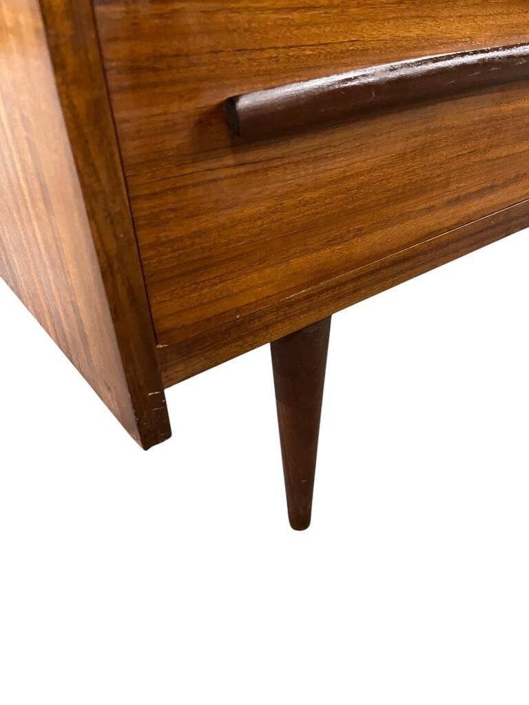 Vintage wooden cabinet with display case / bar section