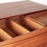 Danish teak chest of drawers, 4 drawers by Arne Vodder for Sibast 1960.