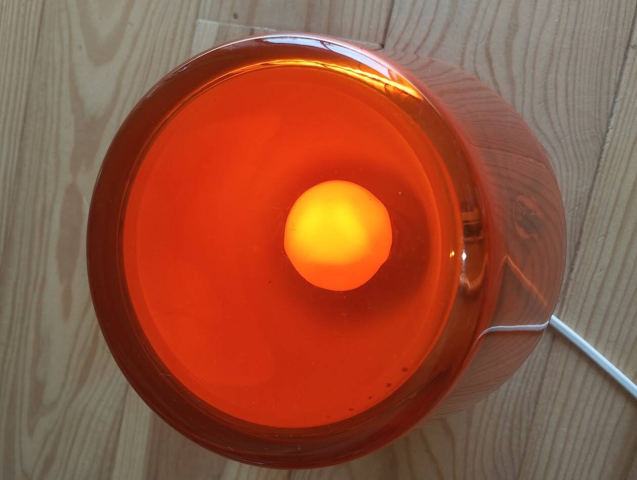 Ikea Gavik orange lamp – vintage design from the 70s/80s.