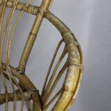 Rattan armchair
