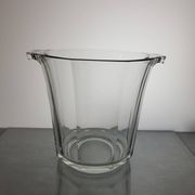 Glass champagne bucket