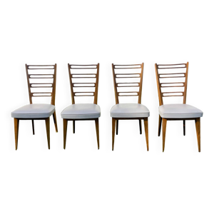 Ensemble de 4 chaises - monobloc