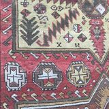 Tapis ancien Turc Kazak fait main 199x334 cm